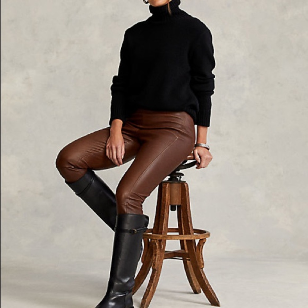 Ralph Lauren
Leather Skinny Pant - Never Worn